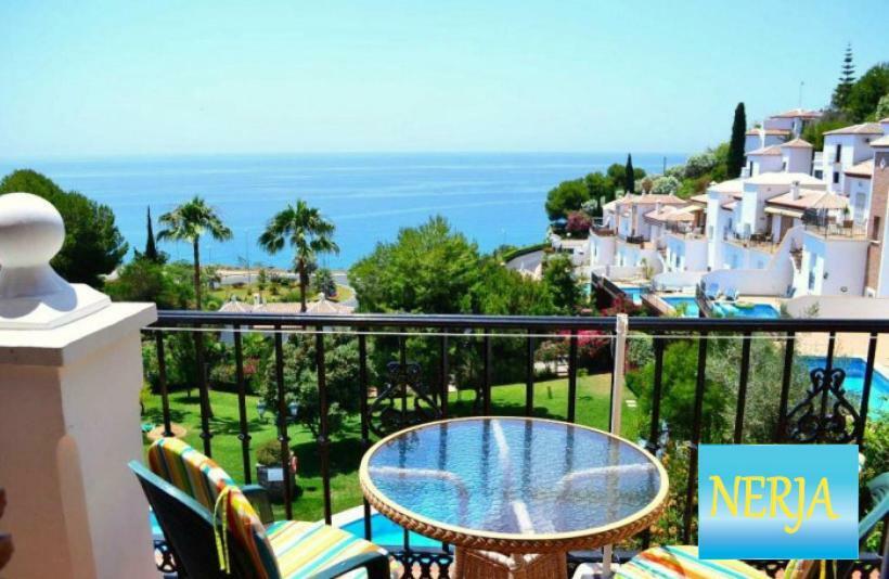 Apartamento Con Espectaculares Vistas Al Mar. Apartman Nerja Kültér fotó